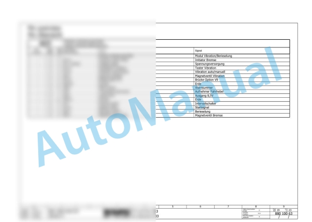 Bomag BW 125 AC-4 Combination Rollers Electric, Hydraulic Schematics Diagram 101880111001 - 101880111035 3 Bomag BW 125 AC-4 Combination Rollers Electric, Hydraulic Schematics Diagram 101880111001 - 101880111035-3