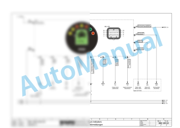 Bomag BW 125 AD-4 Tandem Vibratory Rollers Electric, Hydraulic Schematics Diagram 101880101001 - 101880101098 2 Bomag BW 125 AD-4 Tandem Vibratory Rollers Electric, Hydraulic Schematics Diagram 101880101001 - 101880101098-2