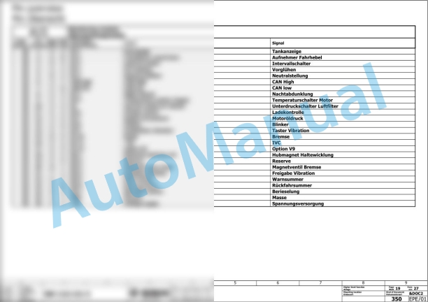 Bomag BW 131 ACW-5 Combination Rollers Electric, Hydraulic Schematics Diagram 861750251001 - 861750251420 3 Bomag BW 131 ACW-5 Combination Rollers Electric, Hydraulic Schematics Diagram 861750251001 - 861750251420-3