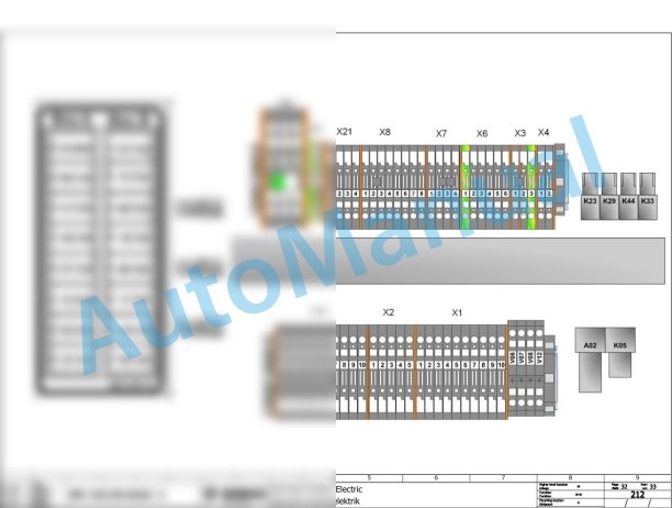 Bomag BW 135 AD Tandem Vibratory Rollers Electric, Hydraulic Schematics Diagram 101650161001 - 101650161468 2 Bomag BW 135 AD Tandem Vibratory Rollers Electric, Hydraulic Schematics Diagram 101650161001 - 101650161468-2