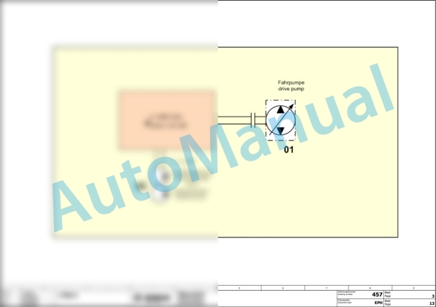 Bomag BW 138 AC-5 Combination Rollers Electric, Hydraulic Schematics Diagram 101650351001 - 101650359999 3 Bomag BW 138 AC-5 Combination Rollers Electric, Hydraulic Schematics Diagram 101650351001 - 101650359999-3