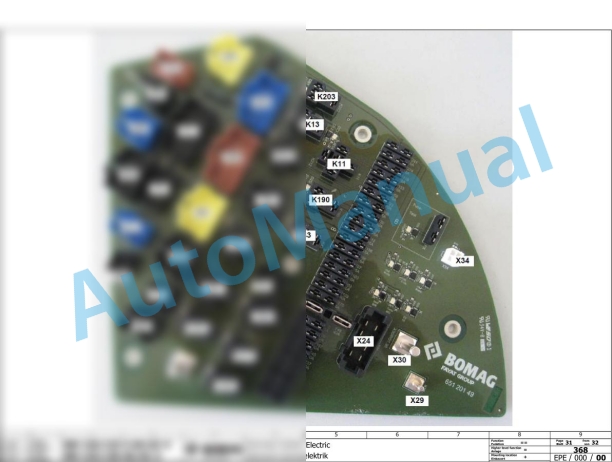 Bomag BW 138 AC-5 Combination Rollers Electric, Hydraulic Schematics Diagram 101650411001 - 101650419999 3 Bomag BW 138 AC-5 Combination Rollers Electric, Hydraulic Schematics Diagram 101650411001 - 101650419999-3