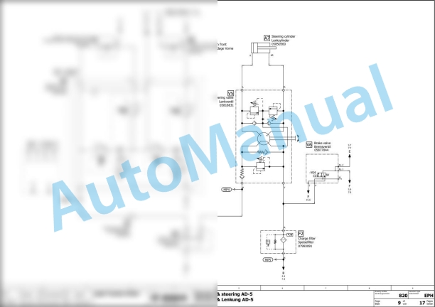 Bomag BW 138 AC-5 Combination Rollers Electric, Hydraulic Schematics Diagram 101650471001 - 101650479999 2 Bomag BW 138 AC-5 Combination Rollers Electric, Hydraulic Schematics Diagram 101650471001 - 101650479999-2