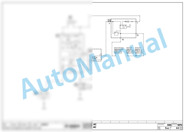 Bomag BW 138 AD-5 Tandem Vibratory Rollers Hydraulic Schematics Diagram 961650491001 - 961650499999 2 Bomag BW 138 AD-5 Tandem Vibratory Rollers Hydraulic Schematics Diagram 961650491001 - 961650499999-2