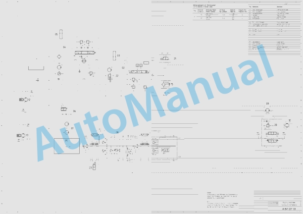 Bomag BW 141 AD-2 Tandem Vibratory Rollers Electric, Hydraulic Schematics Diagram 101490051141 - 101490059999 1 Bomag BW 141 AD-2 Tandem Vibratory Rollers Electric, Hydraulic Schematics Diagram 101490051141 - 101490059999