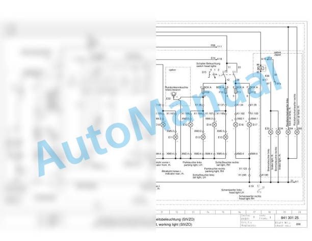 Bomag BW 141 AD-2 Tandem Vibratory Rollers Electric, Hydraulic Schematics Diagram 101490051141 - 101490059999 3 Bomag BW 141 AD-2 Tandem Vibratory Rollers Electric, Hydraulic Schematics Diagram 101490051141 - 101490059999-3