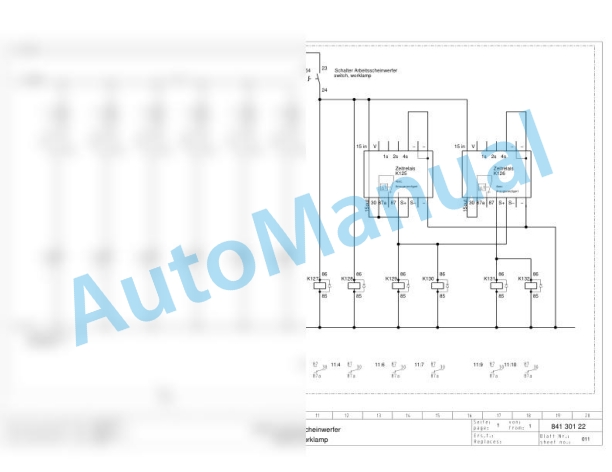 Bomag BW 144 AC-2 Combination Rollers Electric, Hydraulic Schematics Diagram 101810281023 - 101810289999-3
