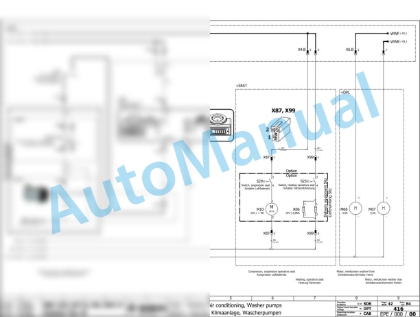 Bomag BW 145 D-5 Single Drum Vibratory Rollers Electric, Hydraulic Schematics Diagram 101586541002 - 101586549999 2 Bomag BW 145 D-5 Single Drum Vibratory Rollers Electric, Hydraulic Schematics Diagram 101586541002 - 101586549999-2
