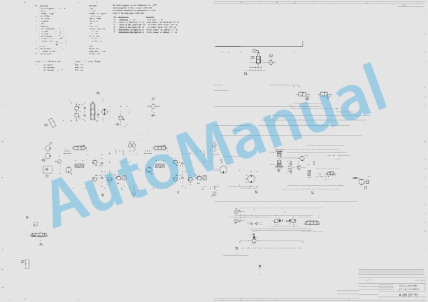 Bomag BW 145 DH-3 Single Drum Vibratory Rollers Electric, Hydraulic Schematics Diagram 101581291001 - 101581291002 1 Bomag BW 145 DH-3 Single Drum Vibratory Rollers Electric, Hydraulic Schematics Diagram 101581291001 - 101581291002