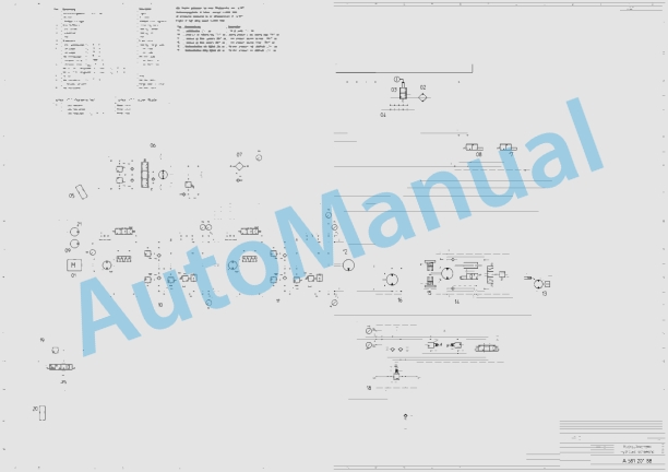 Bomag BW 145 PDH-3 Single Drum Vibratory Rollers Electric, Hydraulic Schematics Diagram 101581301001 - 101581301008 1 Bomag BW 145 PDH-3 Single Drum Vibratory Rollers Electric, Hydraulic Schematics Diagram 101581301001 - 101581301008