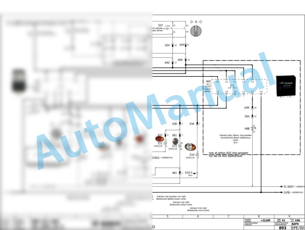 Bomag BW 151 AC-5 Combination Rollers Electric, Hydraulic Schematics Diagram 101921691001 - 101921699999 3 Bomag BW 151 AC-5 Combination Rollers Electric, Hydraulic Schematics Diagram 101921691001 - 101921699999-3