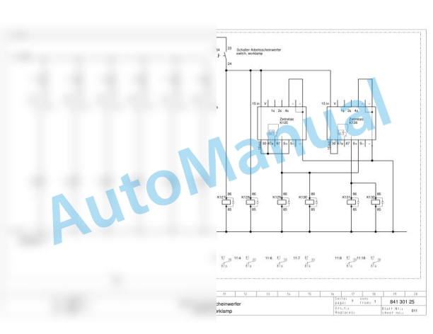 Bomag BW 151 AD-2 Tandem Vibratory Rollers Electric, Hydraulic Schematics Diagram 101490221187 - 101490221386 2 Bomag BW 151 AD-2 Tandem Vibratory Rollers Electric, Hydraulic Schematics Diagram 101490221187 - 101490221386-2