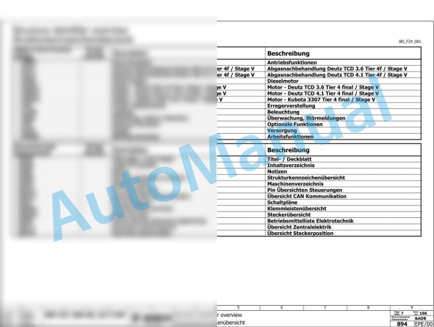Bomag BW 151 AD-5 AM Tandem Vibratory Rollers Electric, Hydraulic Schematics Diagram 101921681001 - 101921689999 2 Bomag BW 151 AD-5 AM Tandem Vibratory Rollers Electric, Hydraulic Schematics Diagram 101921681001 - 101921689999-2