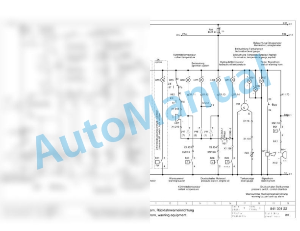 Bomag BW 154 AD-2 Tandem Vibratory Rollers Electric, Hydraulic Schematics Diagram 101810111037 - 101810119999 2 Bomag BW 154 AD-2 Tandem Vibratory Rollers Electric, Hydraulic Schematics Diagram 101810111037 - 101810119999-2