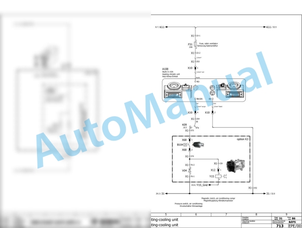 Bomag BW 154 AP-4v Tandem Vibratory Rollers Electric, Hydraulic Schematics Diagram 101870851001 - 101870859999 3 Bomag BW 154 AP-4v Tandem Vibratory Rollers Electric, Hydraulic Schematics Diagram 101870851001 - 101870859999-3