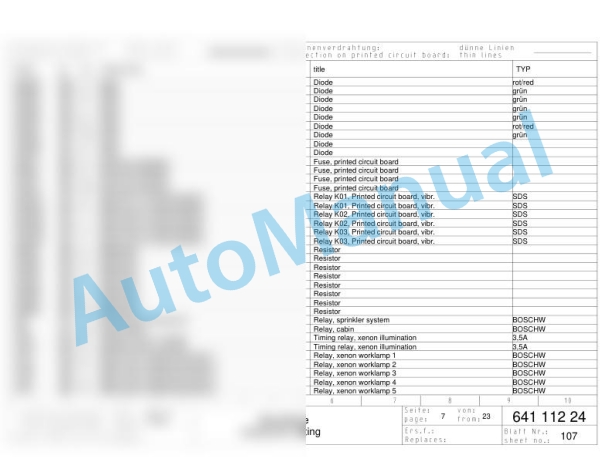 Bomag BW 161 AC-2 Combination Rollers Electric, Hydraulic Schematics Diagram 101640221024 - 101640221055 2 Bomag BW 161 AC-2 Combination Rollers Electric, Hydraulic Schematics Diagram 101640221024 - 101640221055-2