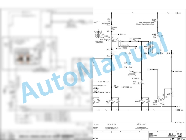 Bomag BW 161 AC-50 Combination Rollers Electric, Hydraulic Schematics Diagram 101921171001 - 101921179999 3 Bomag BW 161 AC-50 Combination Rollers Electric, Hydraulic Schematics Diagram 101921171001 - 101921179999-3