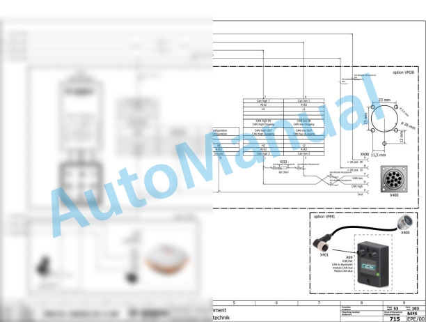 Bomag BW 161 AD-5 AM Tandem Vibratory Rollers Electric, Hydraulic Schematics Diagram 101921731001 - 101921739999 2 Bomag BW 161 AD-5 AM Tandem Vibratory Rollers Electric, Hydraulic Schematics Diagram 101921731001 - 101921739999-2