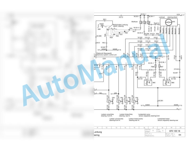 Bomag BW 174 AC AM Combination Rollers Electric, Hydraulic Schematics Diagram 101870451001 - 101870451022 2 Bomag BW 174 AC AM Combination Rollers Electric, Hydraulic Schematics Diagram 101870451001 - 101870451022-2