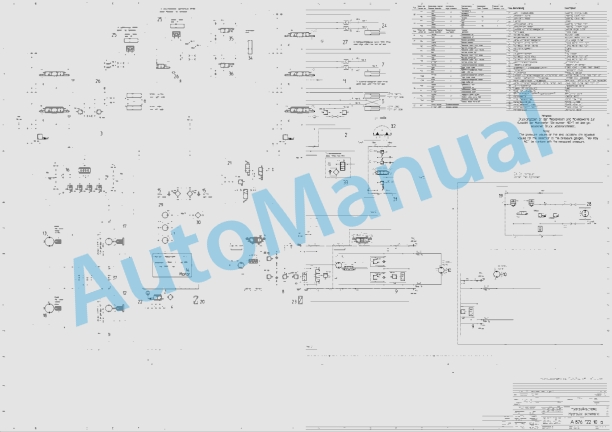 Bomag BW 174 ACP-4i AM Combination Rollers Hydraulic Schematics Diagram 101870561001 - 101870561006 3 Bomag BW 174 ACP-4i AM Combination Rollers Hydraulic Schematics Diagram 101870561001 - 101870561006-3
