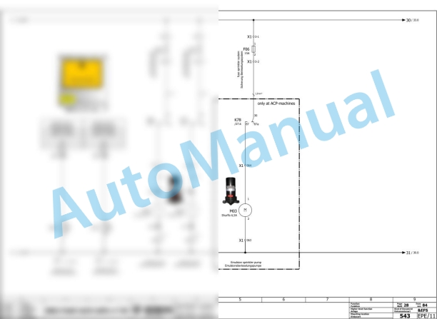 Bomag BW 174 AP-4f Tandem Vibratory Rollers Electric, Hydraulic Schematics Diagram 101870951001 - 101870959999 3 Bomag BW 174 AP-4f Tandem Vibratory Rollers Electric, Hydraulic Schematics Diagram 101870951001 - 101870959999-3