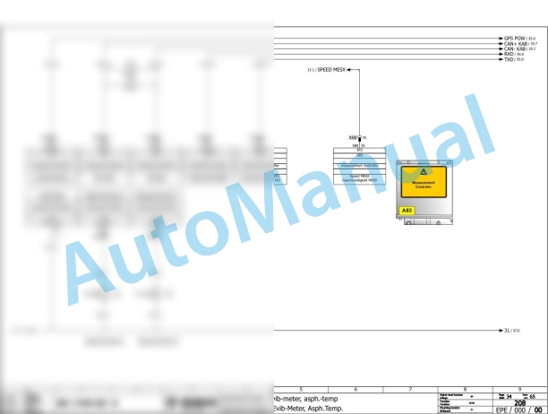 Bomag BW 174 AP-4i Tandem Vibratory Rollers Electric, Hydraulic Schematics Diagram 101870931001 - 101870931012 2 Bomag BW 174 AP-4i Tandem Vibratory Rollers Electric, Hydraulic Schematics Diagram 101870931001 - 101870931012-2