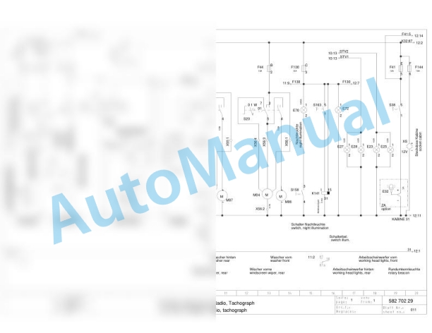 Bomag BW 177 D-40 Single Drum Vibratory Rollers Electric Schematics Diagram 901582261002 - 901582269999 2 Bomag BW 177 D-40 Single Drum Vibratory Rollers Electric Schematics Diagram 901582261002 - 901582269999-2