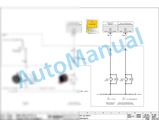 Bomag BW 177 D-5 Single Drum Vibratory Rollers Electric, Hydraulic Schematics Diagram 101587381001 - 101587381040 3 Bomag BW 177 D-5 Single Drum Vibratory Rollers Electric, Hydraulic Schematics Diagram 101587381001 - 101587381040-3