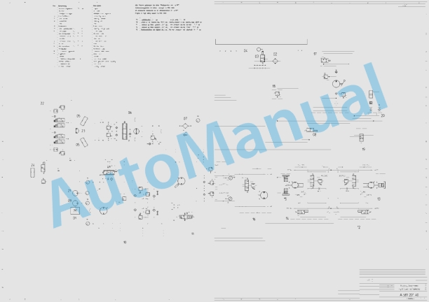 Bomag BW 177 DH-3 BVC Single Drum Vibratory Rollers Electric, Hydraulic Schematics Diagram 101581101011 - 101581109999 1 Bomag BW 177 DH-3 BVC Single Drum Vibratory Rollers Electric, Hydraulic Schematics Diagram 101581101011 - 101581109999