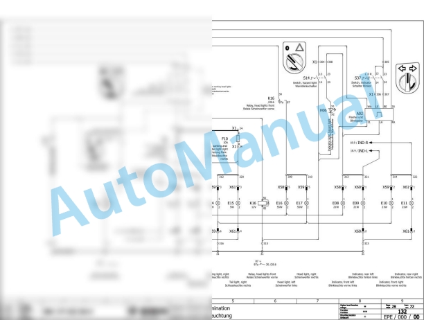 Bomag BW 177 DH-4 TCD Single Drum Vibratory Rollers Electric Schematics Diagram 101583321001 - 101583321138 2 Bomag BW 177 DH-4 TCD Single Drum Vibratory Rollers Electric Schematics Diagram 101583321001 - 101583321138-2