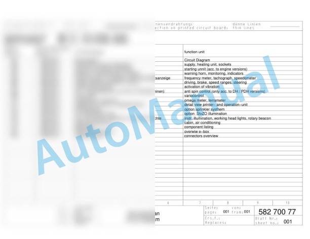 Bomag BW 178 DH-3 Single Drum Vibratory Rollers Electric, Hydraulic Schematics Diagram 101581161016 - 101581161055 2 Bomag BW 178 DH-3 Single Drum Vibratory Rollers Electric, Hydraulic Schematics Diagram 101581161016 - 101581161055-2