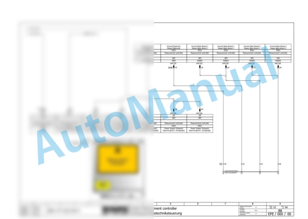 Bomag BW 179 DH-4 Single Drum Vibratory Rollers Electric Schematics Diagram 101583331001 - 101583331015 2 Bomag BW 179 DH-4 Single Drum Vibratory Rollers Electric Schematics Diagram 101583331001 - 101583331015-2