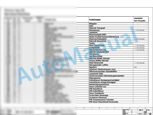 Bomag BW 179 PDH-4 Single Drum Vibratory Rollers Electric Schematics Diagram 101583351002 - 101583351002 2 Bomag BW 179 PDH-4 Single Drum Vibratory Rollers Electric Schematics Diagram 101583351002 - 101583351002-2