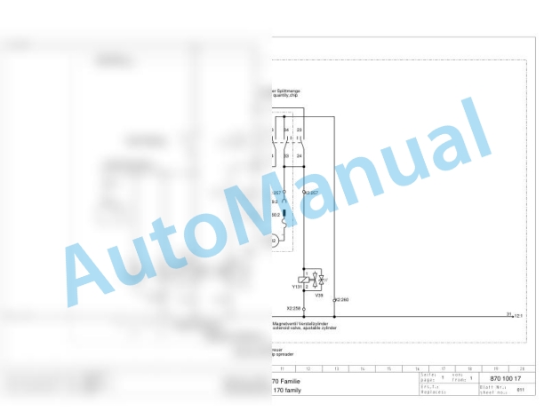 Bomag BW 184 AD Tandem Vibratory Rollers Electric Schematics Diagram 101870301069 - 101870301088 2 Bomag BW 184 AD Tandem Vibratory Rollers Electric Schematics Diagram 101870301069 - 101870301088-2