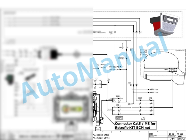Bomag BW 190 AD-5 Tier 4 Stage V Tandem Vibratory Rollers Electric, Hydraulic Schematics Diagram 101921721001 - 101921729999-2