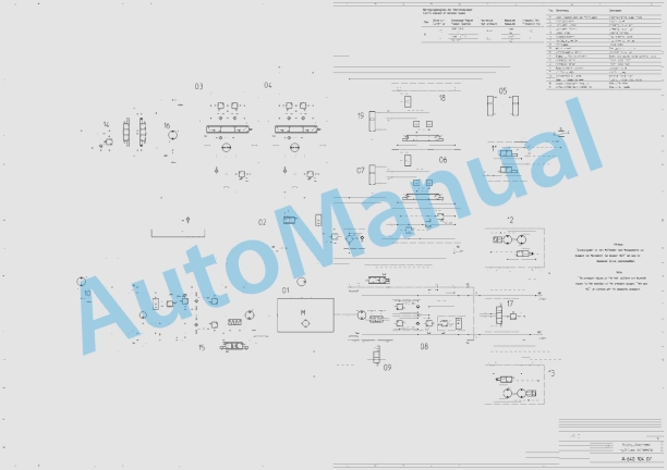Bomag BW 202 AD-2 Tandem Vibratory Rollers Electric, Hydraulic Schematics Diagram 101640121141 - 101640121173 1 Bomag BW 202 AD-2 Tandem Vibratory Rollers Electric, Hydraulic Schematics Diagram 101640121141 - 101640121173