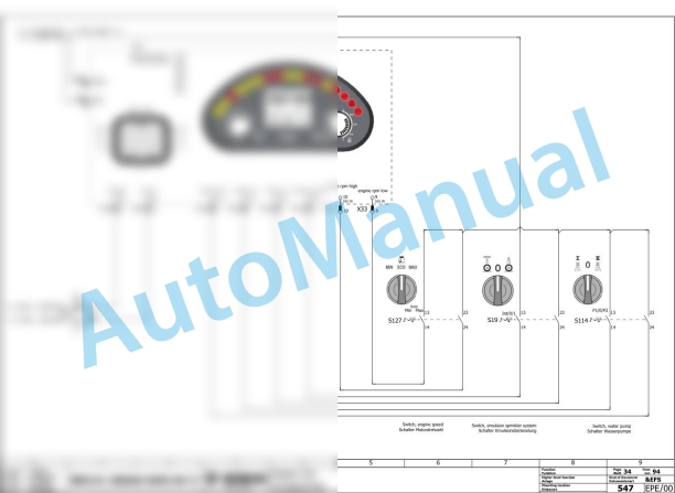 Bomag BW 202 AD-5 Tier 4 Tandem Vibratory Rollers Electric, Hydraulic Schematics Diagram 101921511001 - 101921519999 3 Bomag BW 202 AD-5 Tier 4 Tandem Vibratory Rollers Electric, Hydraulic Schematics Diagram 101921511001 - 101921519999-3