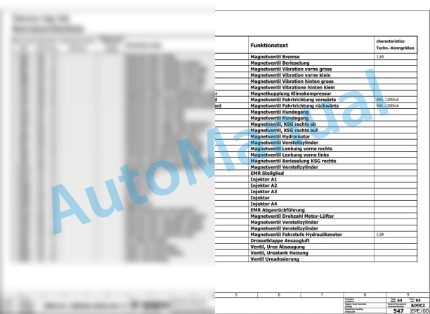 Bomag BW 202 ADO-5 Tier 4 Tandem Vibratory Rollers Electric, Hydraulic Schematics Diagram 101921581001 - 101921589999 3 Bomag BW 202 ADO-5 Tier 4 Tandem Vibratory Rollers Electric, Hydraulic Schematics Diagram 101921581001 - 101921589999-3