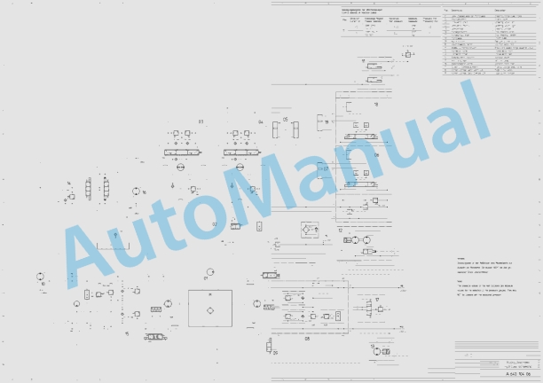 Bomag BW 202 AHD-2 Tandem Vibratory Rollers Electric, Hydraulic Schematics Diagram 101640631031 - 101640631196 1 Bomag BW 202 AHD-2 Tandem Vibratory Rollers Electric, Hydraulic Schematics Diagram 101640631031 - 101640631196