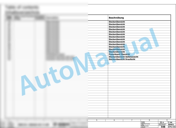 Bomag BW 206 AD-5 AM Tandem Vibratory Rollers Electric, Hydraulic Schematics Diagram 101921241001 - 101921249999 3 Bomag BW 206 AD-5 AM Tandem Vibratory Rollers Electric, Hydraulic Schematics Diagram 101921241001 - 101921249999-3