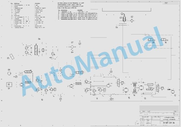 Bomag BW 211 D-3 Single Drum Vibratory Rollers Electric, Hydraulic Schematics Diagram 101580371411 - 101580371891 1 Bomag BW 211 D-3 Single Drum Vibratory Rollers Electric, Hydraulic Schematics Diagram 101580371411 - 101580371891