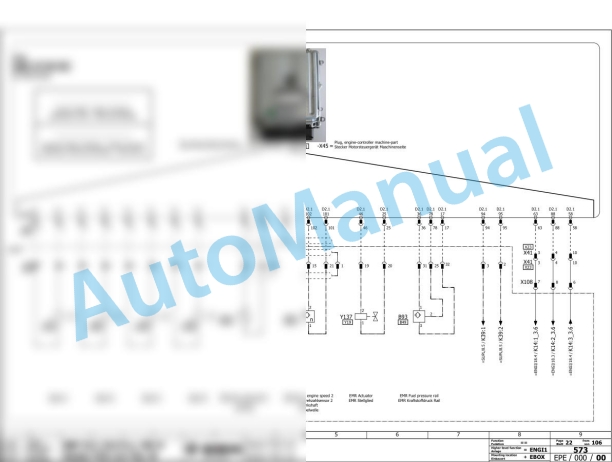 Bomag BW 211 D-5 Single Drum Vibratory Rollers Electric, Hydraulic Schematics Diagram 101586081001 - 101586089999 2 Bomag BW 211 D-5 Single Drum Vibratory Rollers Electric, Hydraulic Schematics Diagram 101586081001 - 101586089999-2