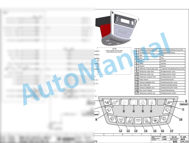 Bomag BW 211 D-5 Single Drum Vibratory Rollers Electric, Hydraulic Schematics Diagram 101587421001 - 101587429999 2 Bomag BW 211 D-5 Single Drum Vibratory Rollers Electric, Hydraulic Schematics Diagram 101587421001 - 101587429999-2