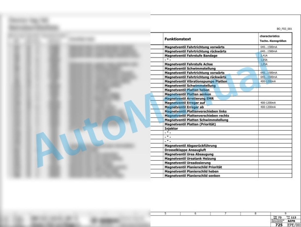 Bomag BW 211 D-5 Single Drum Vibratory Rollers Electric, Hydraulic Schematics Diagram 101587741001 - 101587749999 3 Bomag BW 211 D-5 Single Drum Vibratory Rollers Electric, Hydraulic Schematics Diagram 101587741001 - 101587749999-3