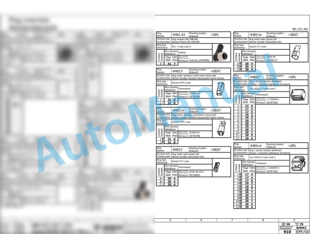 Bomag BW 211 D-5 SL Single Drum Vibratory Rollers Electric, Hydraulic Schematics Diagram 961935001001 - 961935009999 3 Bomag BW 211 D-5 SL Single Drum Vibratory Rollers Electric, Hydraulic Schematics Diagram 961935001001 - 961935009999-3