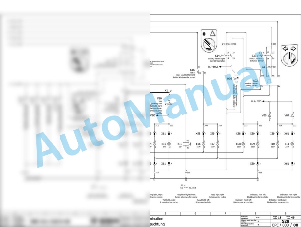 Bomag BW 211 DE-40 Single Drum Vibratory Rollers Electric, Hydraulic Schematics Diagram 101583451033 - 101583451062 3 Bomag BW 211 DE-40 Single Drum Vibratory Rollers Electric, Hydraulic Schematics Diagram 101583451033 - 101583451062-3
