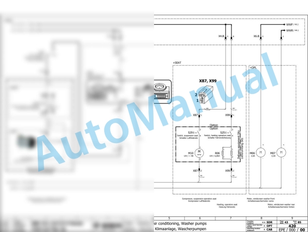 Bomag BW 211 PD-5 Single Drum Vibratory Rollers Electric, Hydraulic Schematics Diagram 101586601001 - 101586601017 2 Bomag BW 211 PD-5 Single Drum Vibratory Rollers Electric, Hydraulic Schematics Diagram 101586601001 - 101586601017-2