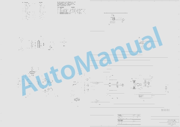 Bomag BW 212 D-40 Single Drum Vibratory Rollers Electric, Hydraulic Schematics Diagram 901583381001 - 901583381201 1 Bomag BW 212 D-40 Single Drum Vibratory Rollers Electric, Hydraulic Schematics Diagram 901583381001 - 901583381201