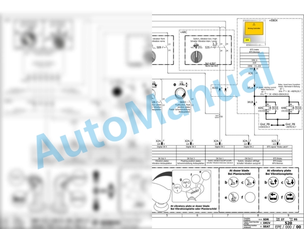 Bomag BW 213 BVC-5 Single Drum Vibratory Rollers Electric, Hydraulic Schematics Diagram 101586211001 - 101586211015 3 Bomag BW 213 BVC-5 Single Drum Vibratory Rollers Electric, Hydraulic Schematics Diagram 101586211001 - 101586211015-3