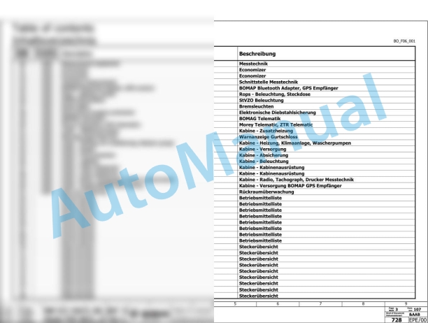 Bomag BW 213 BVC-5 TIER 3 Single Drum Vibratory Rollers Electric, Hydraulic Schematics Diagram 101586741001 - 101586749999 3 Bomag BW 213 BVC-5 TIER 3 Single Drum Vibratory Rollers Electric, Hydraulic Schematics Diagram 101586741001 - 101586749999-3